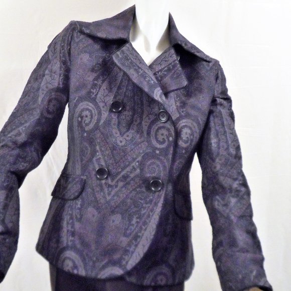 CINZIA ROCCA BLAZER LINING IN SILK/WOOL NWT - Picture 2 of 2